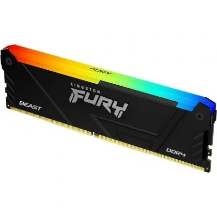 Kingston FURY Beast RGB KF432C16BB12A/16 - Memoria RAM 16GB DDR4 3200MHz CL16 DIMM 288-pines 1.35V con Intel XMP 2.0